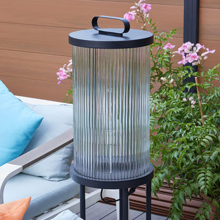 Niri Lampadaire Acrylique Minimaliste en Acier