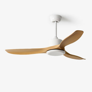Ventilateur de plafond Meren en bois minimaliste