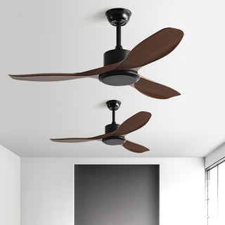 Ventilateur de plafond Meren en bois minimaliste
