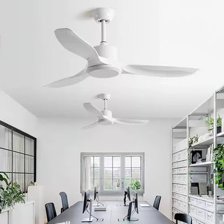 Ventilateur de plafond Meren en bois minimaliste