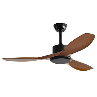 Ventilateur de plafond Meren en bois minimaliste