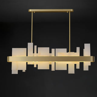 Lustra Lustre en Cuivre Acrylique Salle à Manger