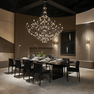 Amos Light Group Chandelier-Neutral Decor