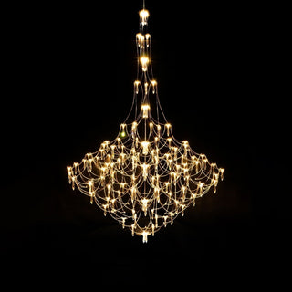 Lustra Lustre Acier Inoxydable Fil Luciole