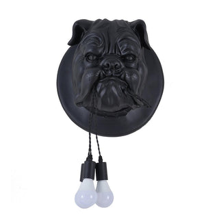 Lustra Applique Murale Sculpture Bulldog Fantaisiste-Luire