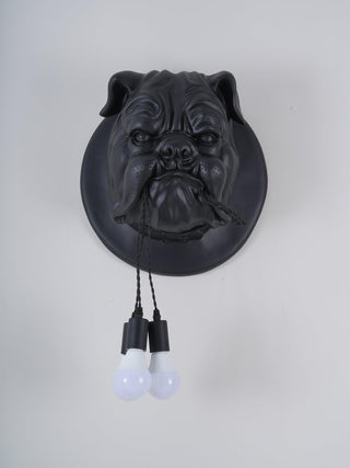 Lustra Applique Murale Sculpture Bulldog Fantaisiste-Luire
