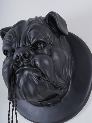 Lustra Applique Murale Sculpture Bulldog Fantaisiste-Luire