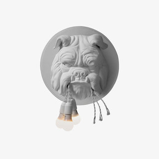 Lustra Applique Murale Sculpture Bulldog Fantaisiste-Luire