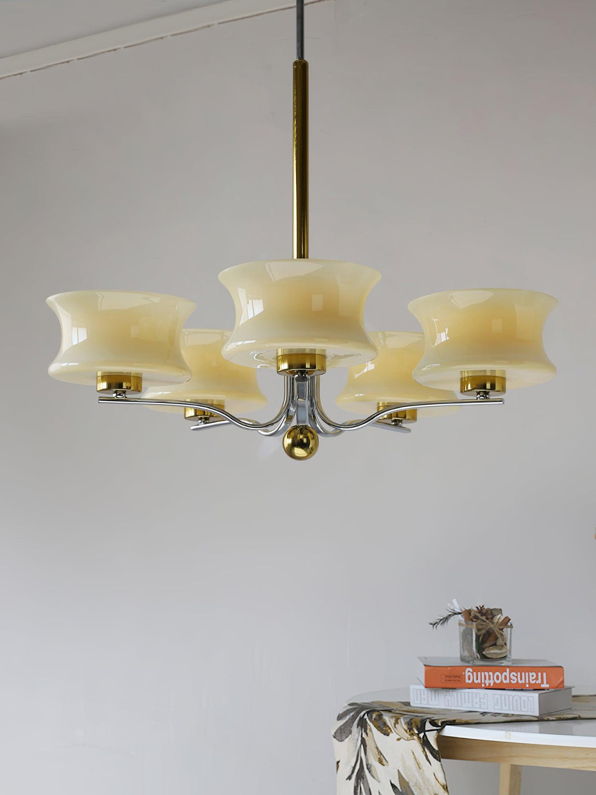 Vala Lustre Élégant en Verre