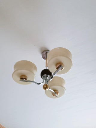 Celeste Lustre Élégant en Verre