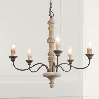 Fljotuvyi Lustre en Bois et Métal Créativité Individuelle