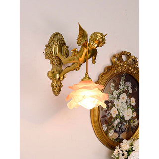 Solange Applique Murale en Verre Angel