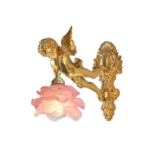 Solange Applique Murale en Verre Angel