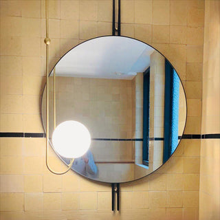 Mirelent Suspension Élégante en Métal et Verre-Luire