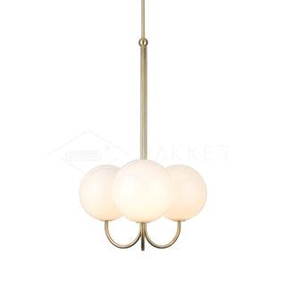 Mirelent Suspension Élégante en Métal et Verre-Luire