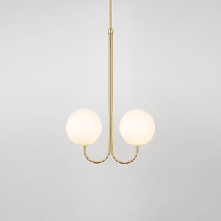 Mirelent Suspension Élégante en Métal et Verre-Luire