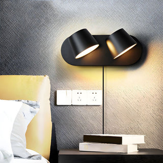 Aurlaeir Applique Murale Plug-in Ajustable