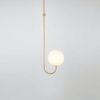 Mirelent Suspension Élégante en Métal et Verre-Luire