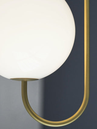 Mirelent Suspension Élégante en Métal et Verre-Luire