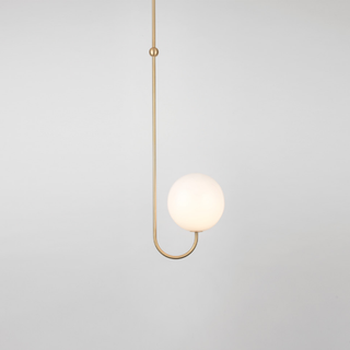 Mirelent Suspension Élégante en Métal et Verre-Luire