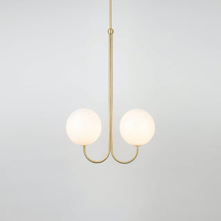 Mirelent Suspension Élégante en Métal et Verre-Luire