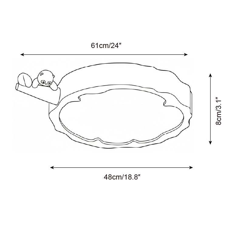 Tigron Plafonnier