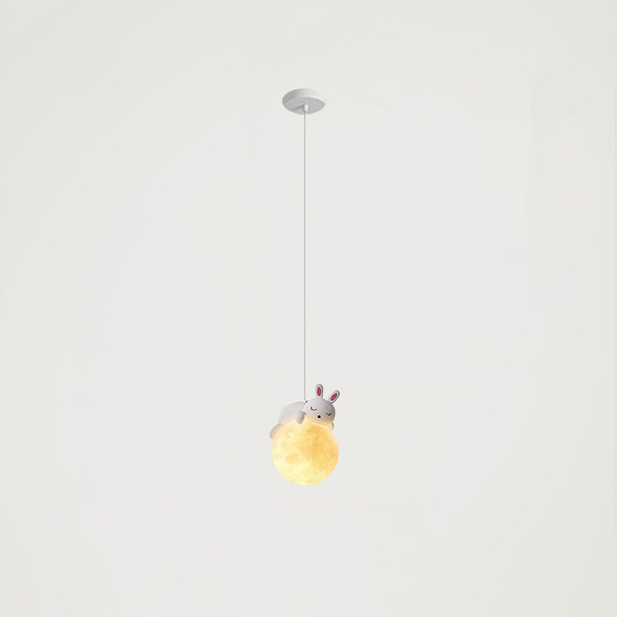 Sorena Suspension Lampe Ours Lune pour Chambre d'Enfant