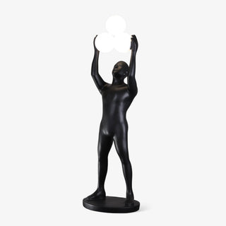 Eurshaia Lampadaire Sculptural Noir