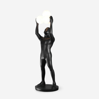 Eurshaia Lampadaire Sculptural Noir