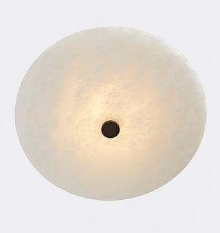 Jarnbruvyn Lampe de Plafond en Métal Laiton et Albâtre Moderne
