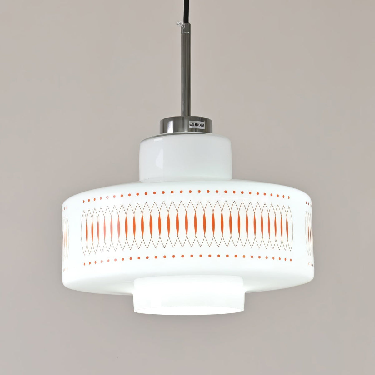 Luna Suspension en Verre Vintage