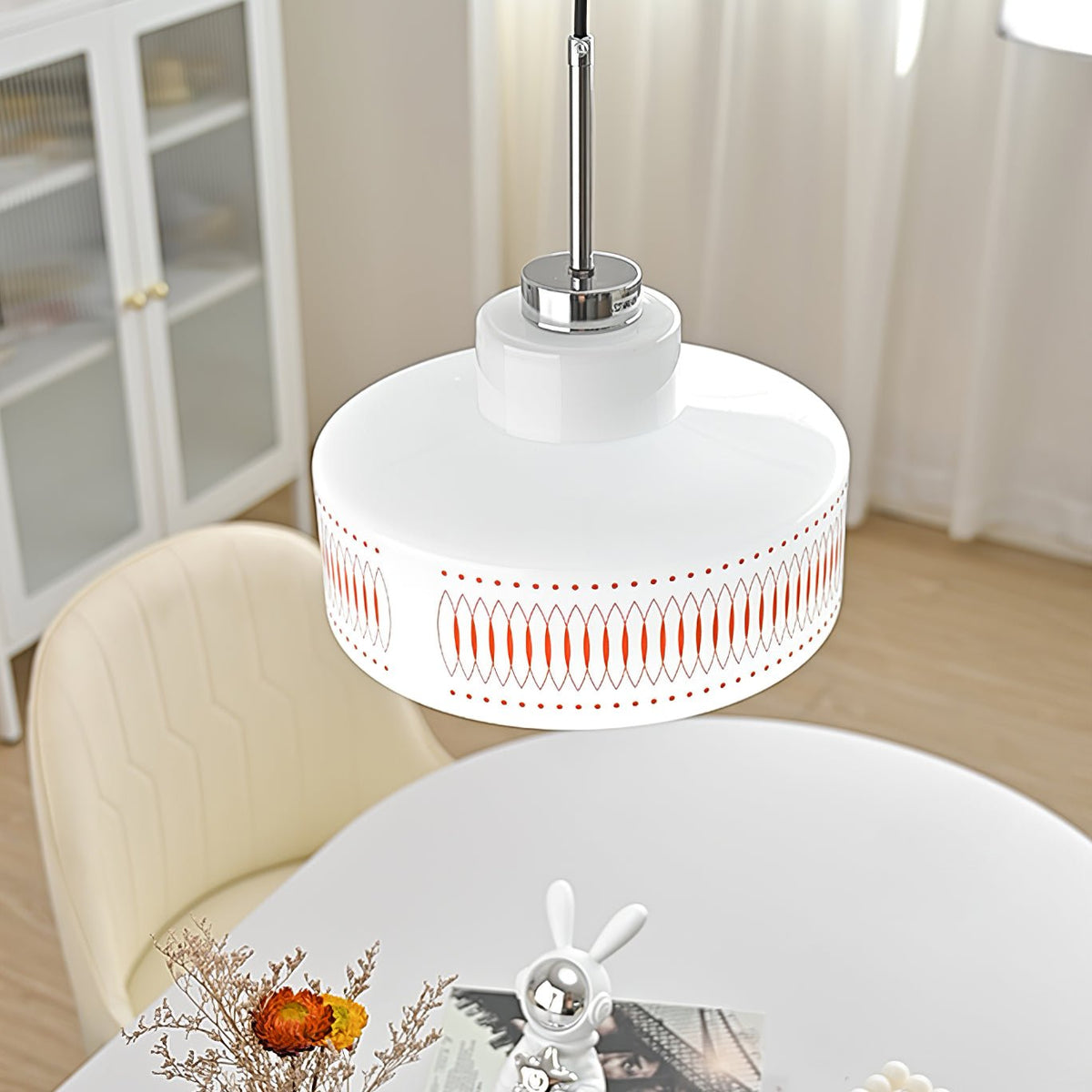 Luna Suspension en Verre Vintage
