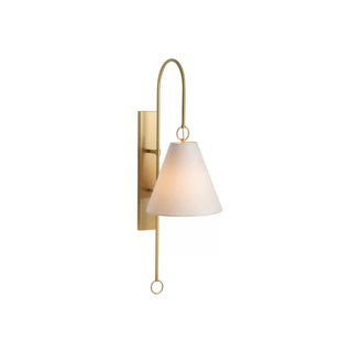 Ildvuvyi Applique Murale en Métal et Tissu Laiton Premium Moderne