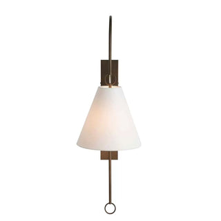 Ildvuvyi Applique Murale en Métal et Tissu Laiton Premium Moderne