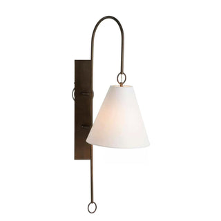 Ildvuvyi Applique Murale en Métal et Tissu Laiton Premium Moderne