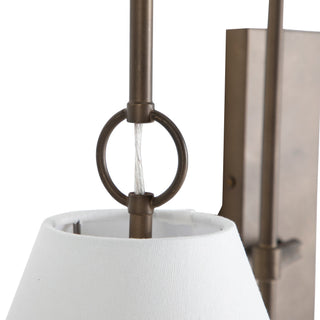 Ildvuvyi Applique Murale en Métal et Tissu Laiton Premium Moderne