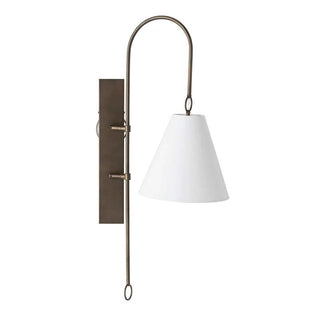 Ildvuvyi Applique Murale en Métal et Tissu Laiton Premium Moderne