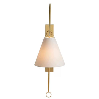 Ildvuvyi Applique Murale en Métal et Tissu Laiton Premium Moderne