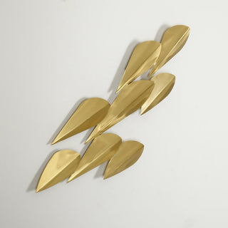 Avynis Applique Murale Abstraite Laiton