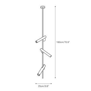 Jarnbruvyi Suspension En Métal Minimaliste Moderne