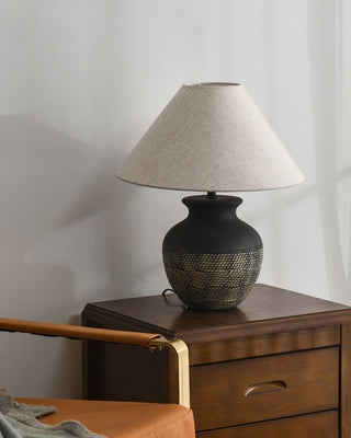 Crin Lampe de Table Minimaliste Céramique