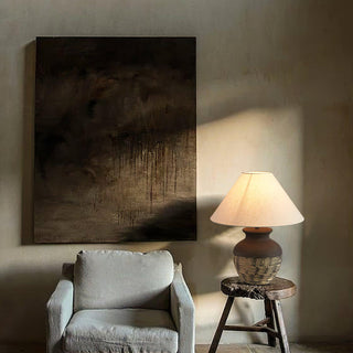 Crin Lampe de Table Minimaliste Céramique