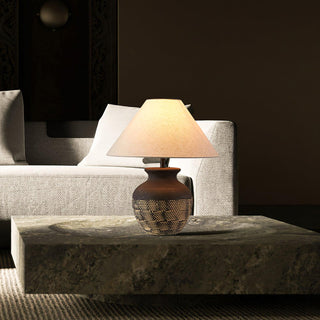 Crin Lampe de Table Minimaliste Céramique