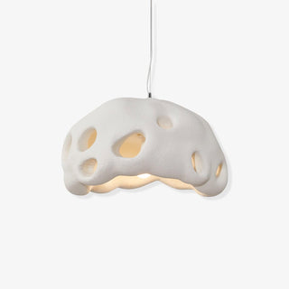 Lustra Suspension Résine Blanche pour Salon