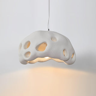 Lustra Suspension Résine Blanche pour Salon