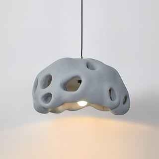 Lustra Suspension Résine Blanche pour Salon