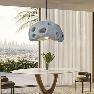 Lustra Suspension Résine Blanche pour Salon