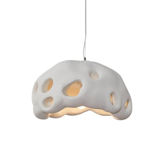 Lustra Suspension Résine Blanche pour Salon