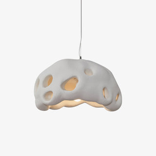 Lustra Suspension Résine Blanche pour Salon