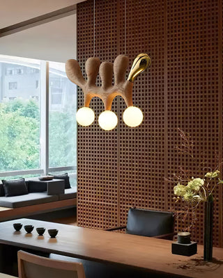 Sprout Suspension Contemporaine en Bois